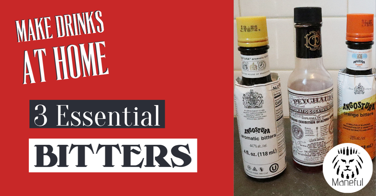 Title graphic - 3 essential bitters